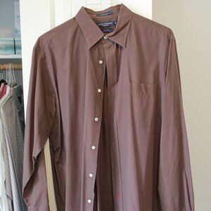 Daniel Cremieux Blue Label Solid Oxford Long Sleeve Woven Shirt